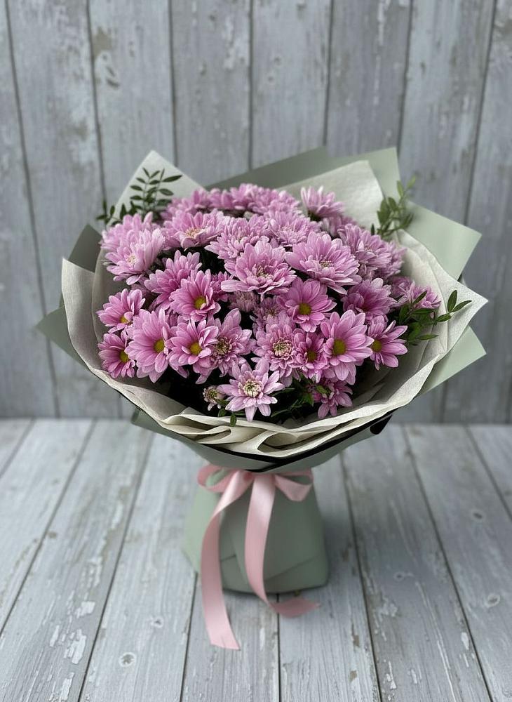 Букет цветов из: Хризантемы в Спасское Тульская область