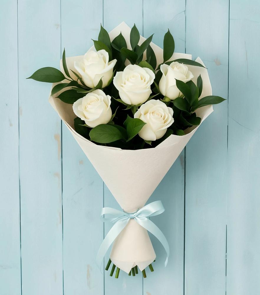 Букет цветов из: Розы в Спасское Тульская область