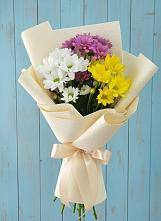 Букет цветов из:  Хризантемы в Спасское Тульская область