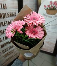Букет цветов из:  Герберы #REPLACE_PRED# Спасское Тульская область