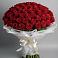 Букет 101 Красная роза Блэк Мэджик в Спасское Тульская область