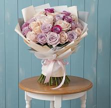 Букет цветов из:  Розы #REPLACE_PRED# Спасское Тульская область