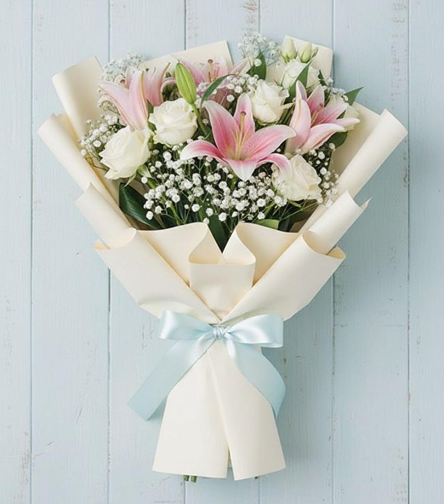 Букет цветов из: Лилии в Спасское Тульская область