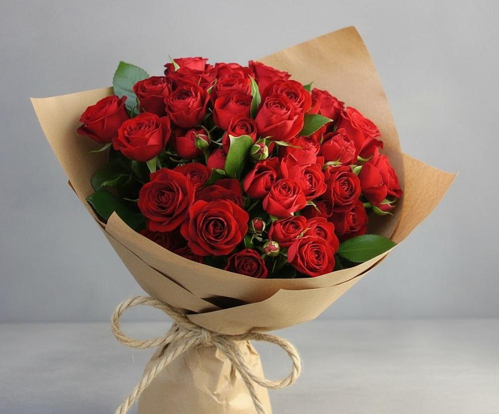 Букет Любовный роман в Спасское Тульская область