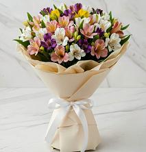 Букет цветов из:  Альстромерии в Спасское Тульская область