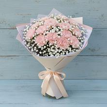 Букет цветов из:  Гвоздики в Спасское Тульская область