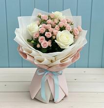 Букет цветов из:  Розы #REPLACE_PRED# Спасское Тульская область