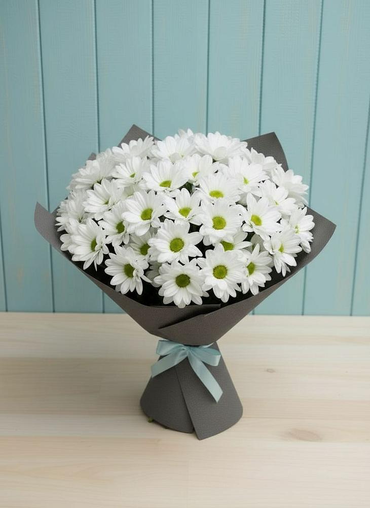 Букет цветов из: Хризантемы в Спасское Тульская область