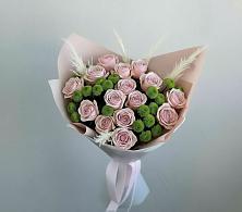 Букет цветов из:  Розы и Хризантемы в Спасское Тульская область