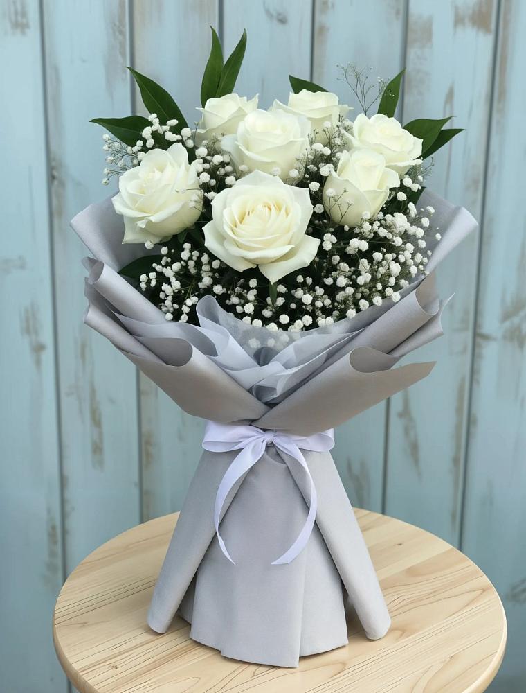 Букет цветов из: Розы в Спасское Тульская область