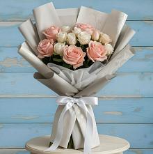 Букет цветов из:  Розы #REPLACE_PRED# Спасское Тульская область
