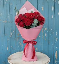 Букет цветов из:  Розы в Спасское Тульская область