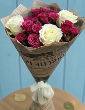Букет цветов из:  Розы в Спасское Тульская область