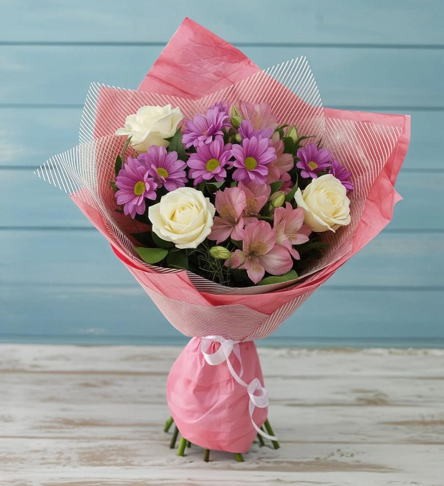 Букет цветов из: Герберы в Спасское Тульская область