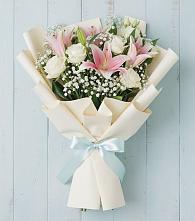 Букет цветов из:  Лилии в Спасское Тульская область