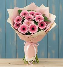 Букет цветов из:  Герберы в Спасское Тульская область