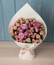 Букет цветов из:  Розы #REPLACE_PRED# Спасское Тульская область