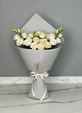 Букет цветов из:  Розы и Лизиантусы #REPLACE_PRED# Спасское Тульская область